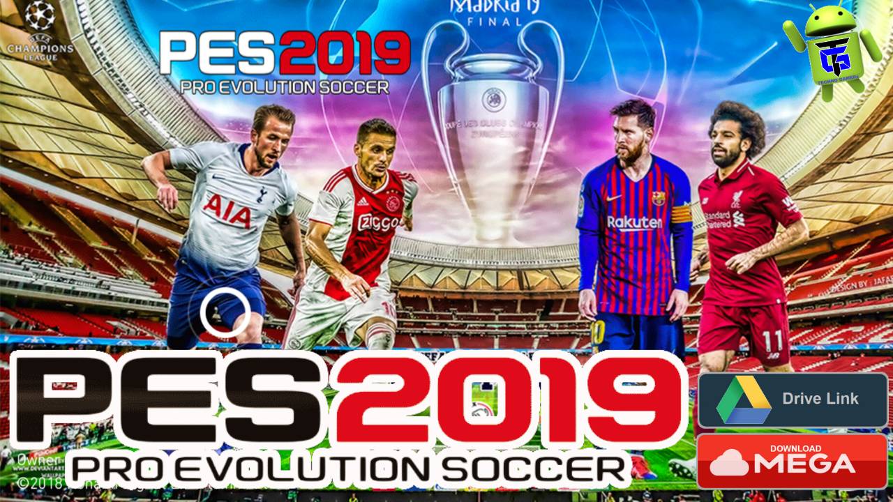 Update New Patch PES 2019 UCL Android Game Download