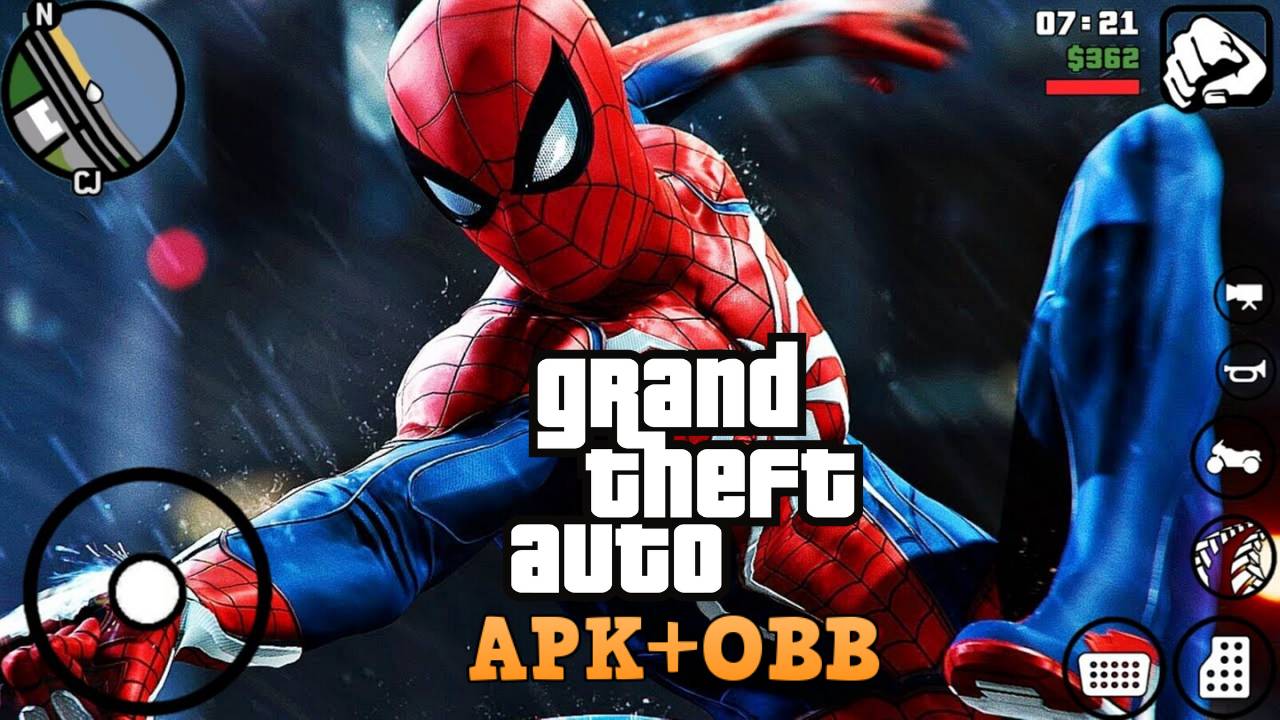 2020 GTA Mod SpiderMan Android Download