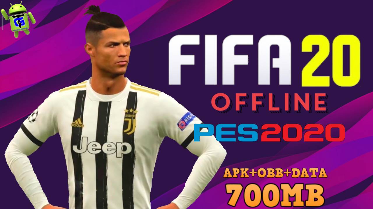 FIFA 20 Mod PES 2020 Offline APK OBB Data Download