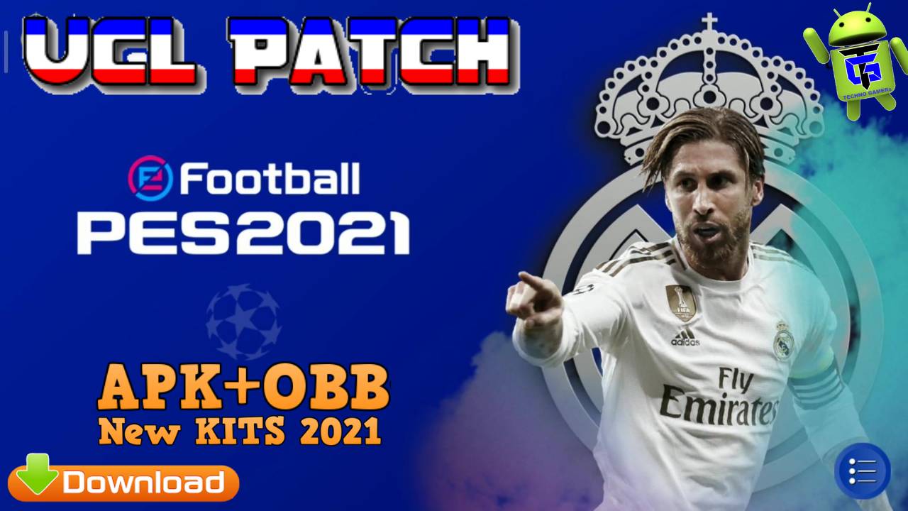 PES 2021 APK UCL Patch Android Download