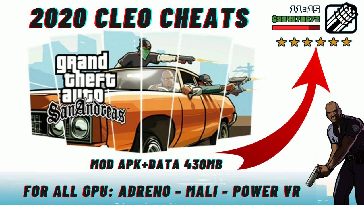 Gta SA Lite Compressed CLEO Cheats Download