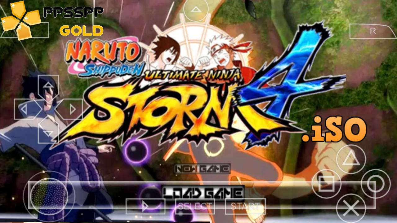 Naruto Shippuden Ultimate Ninja Storm 4 iso PPSSPP for Android 
