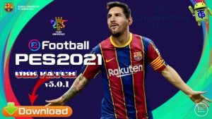 PES 2021 Patch UCL v5.0.1 Android Full License Download