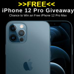 Free iPhone 12 Pro Max 5G Smartphone Giveaway