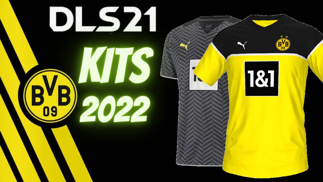 Borussia Dortmund Kits 2022 DLS 21 – Dream League Socce FTS