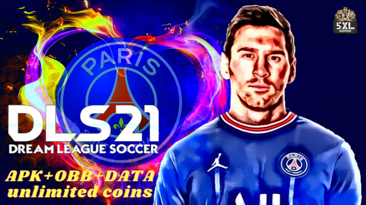DLS 21 APK Messi on PSG Profile Data Download