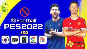 eFootball PES 2022 PPSSPP English Update Kits Transfers Download