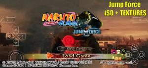 Jump Force Naruto iso PPSSPP for Android Download