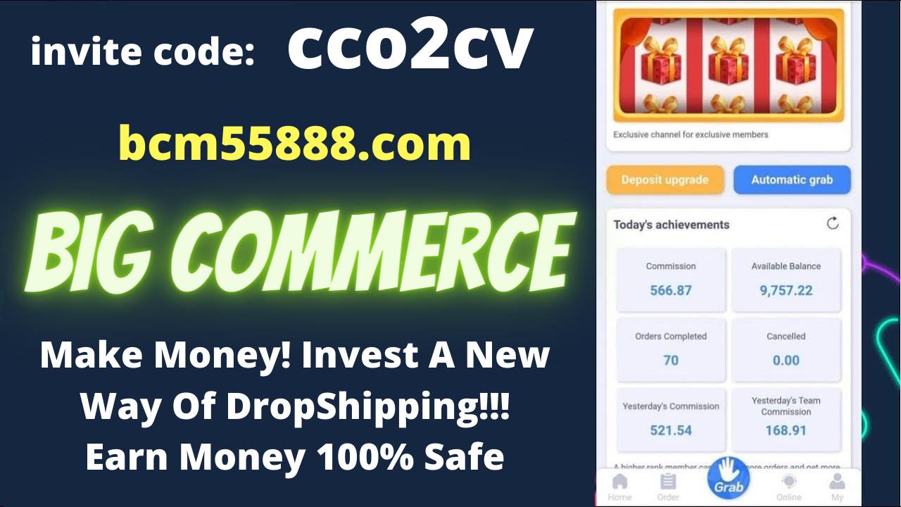 BigCommerce bcm55888 Make Money Invitation code cco2cv
