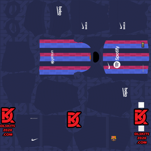 FC Barcelona kits 2022 2023 Leaked For Dream League Soccer Kits 2022 Home