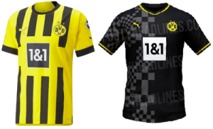 Borussia Dortmund Kits 2023