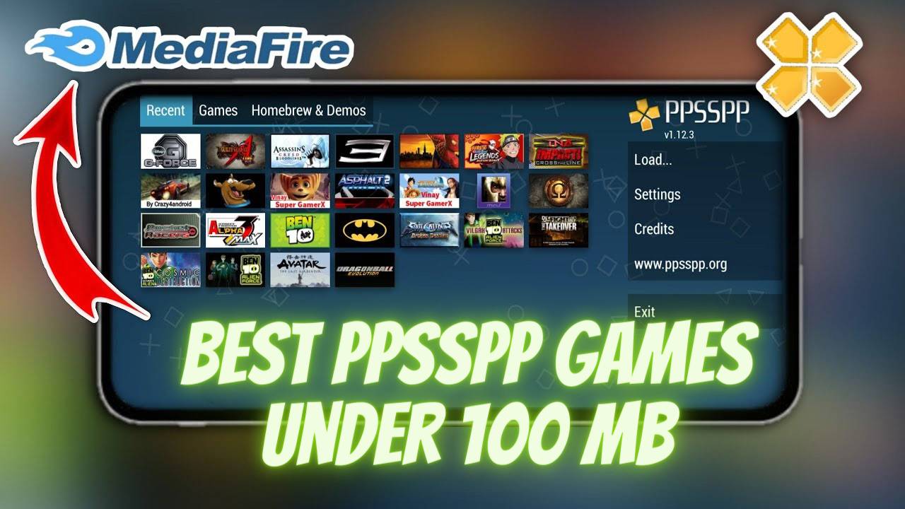 Best PPSSPP Android Games 100MB Download