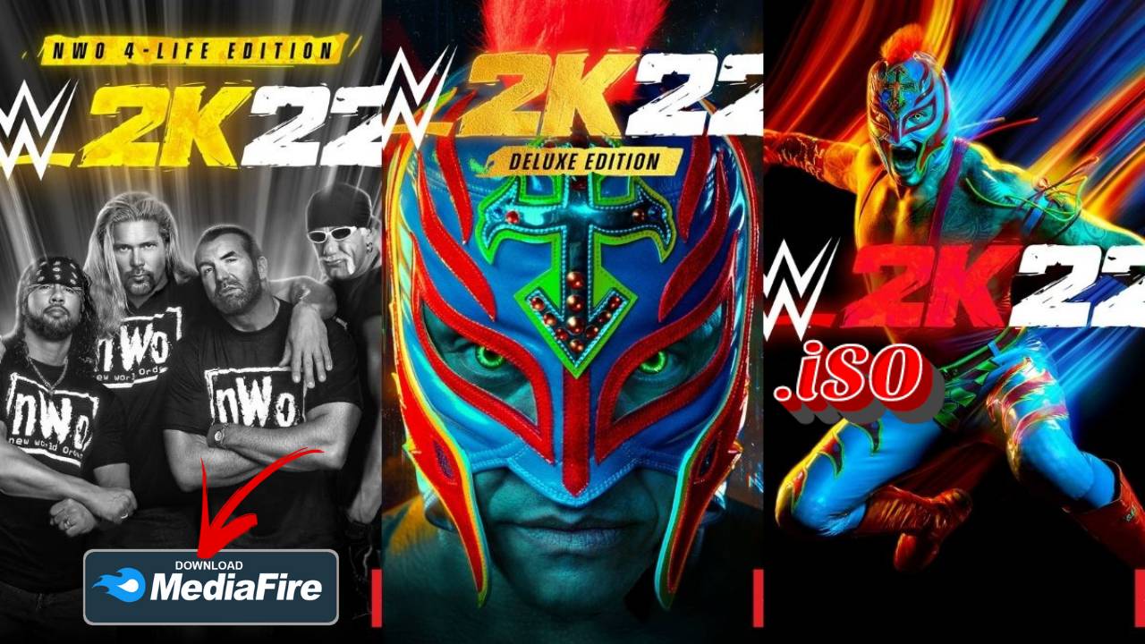 WWE 2K22 Deluxe Edition iSO zip Free Download