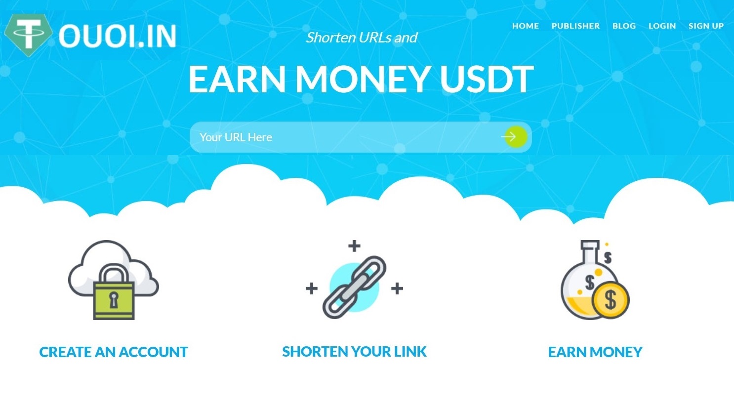 Shorten URLs and Earn Money Crypto BTC