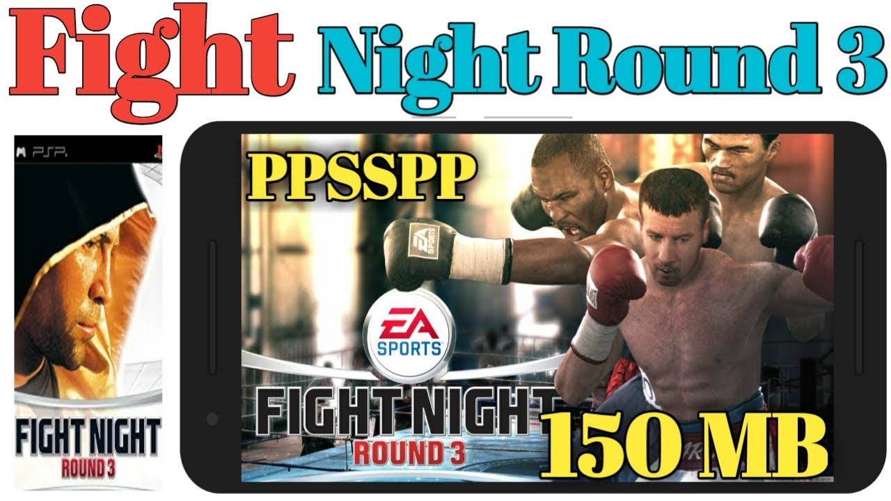 Fight Night Round 3 iSO PPSSPP Mod for Android Download
