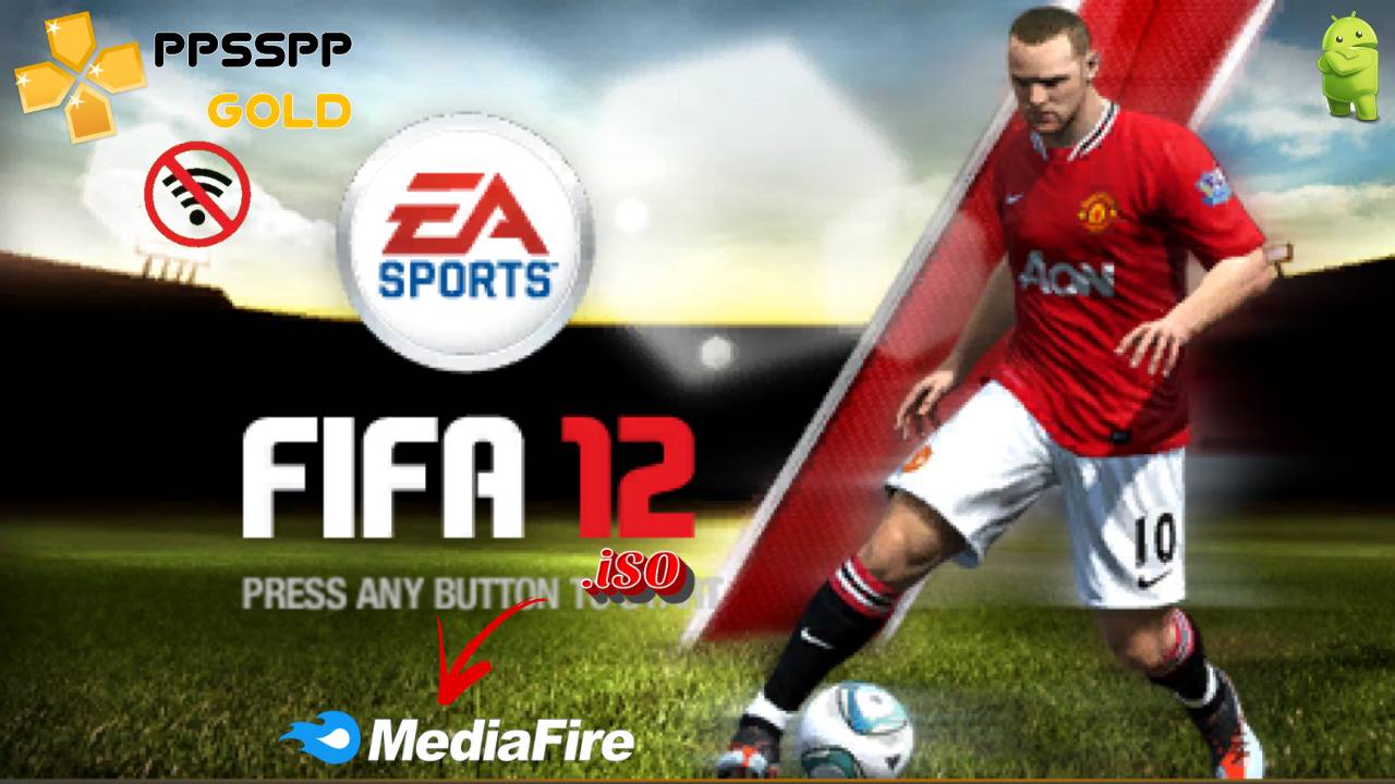 FIFA 12 PPSSPP zip Download for Android Offline
