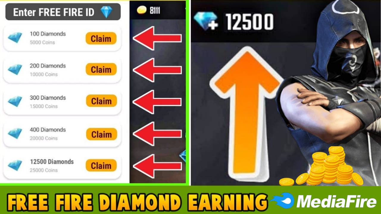 Free Fire HACK Diamond and Coins 2023