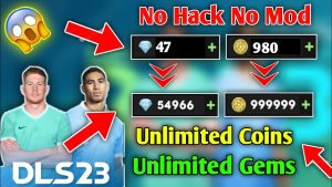 How to DLS 23 Hack Apk Mod Unlimited Coins and Diamonds Download