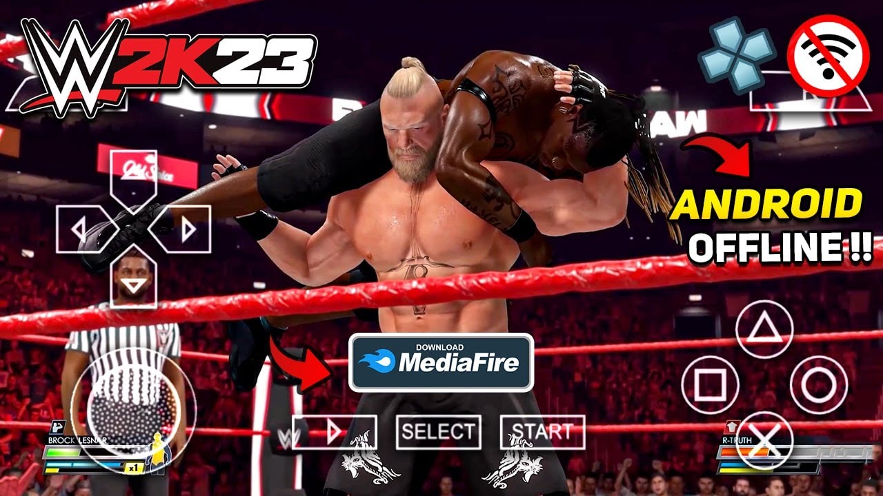 How to download WWE 2K23 PPSSPP iSO for Android