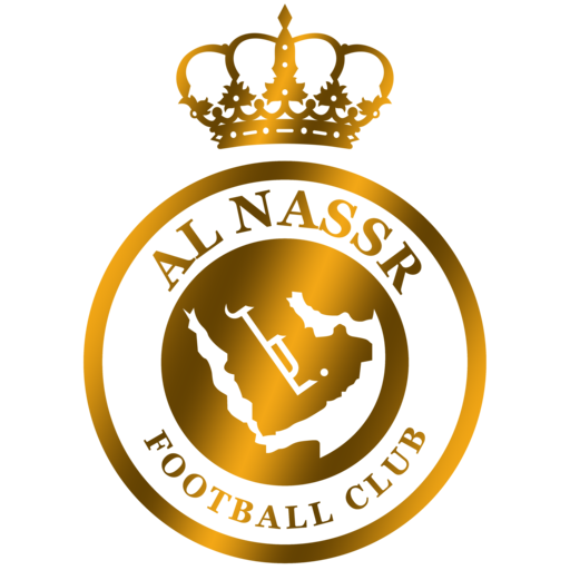 Al Nassr Logo Golden 2024 DLS 24