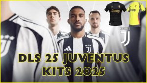 Juventus DLS Kits 2025 Logo - Dream League Soccer 2025 Kits