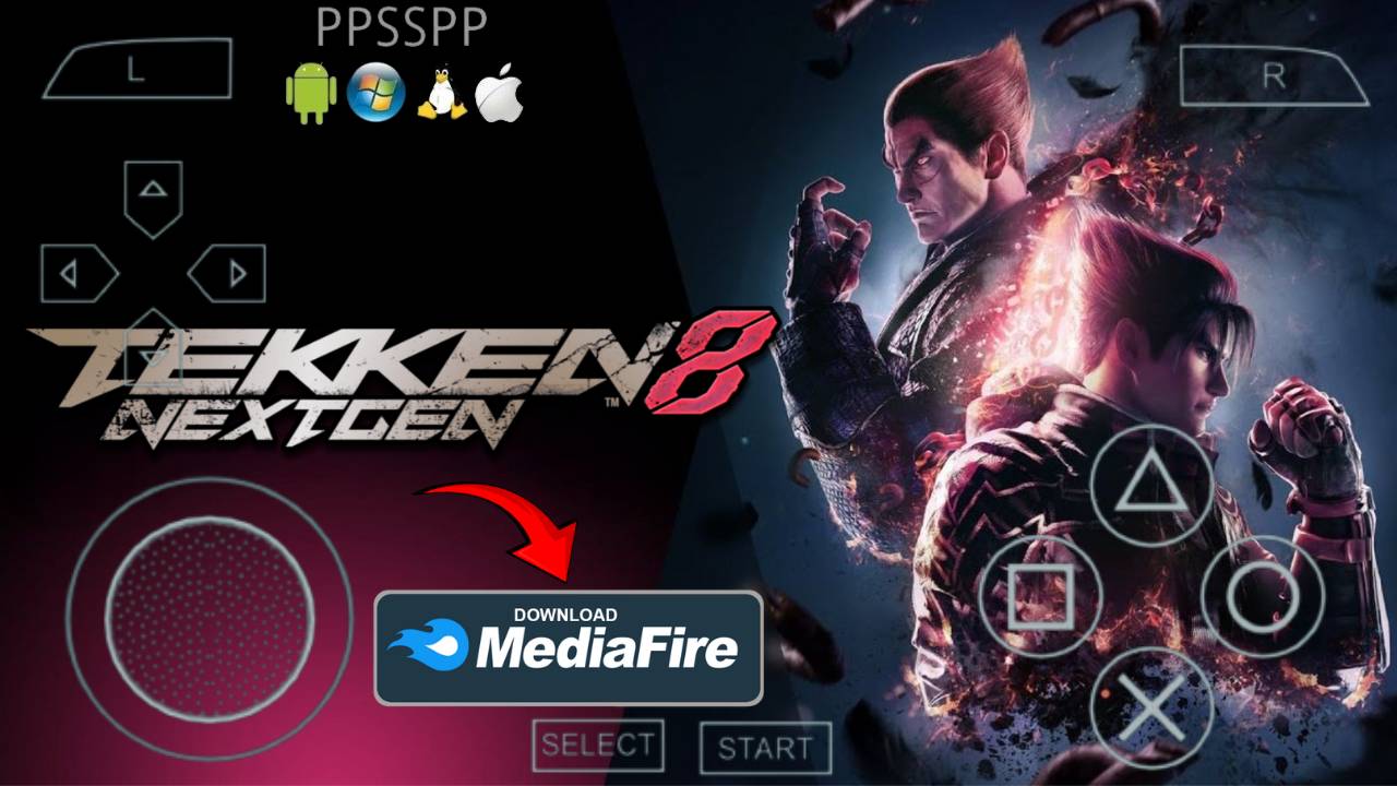 Tekken 8 PPSSPP: Highly Compressed ISO for Mobile Free Download