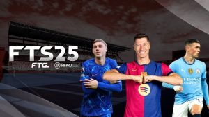 FTS 2025 Mobile APK Mod – Unlimited Coins, 4K Graphics & PS5 Camera