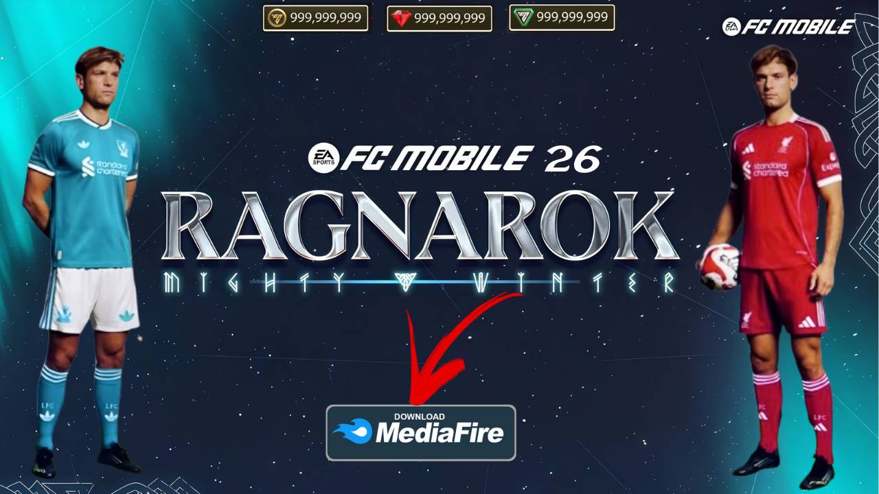 FC-Mobile 26 Ragnarok APK Mod Download Unlimited Coins and Diamonds - FC 26 Mobile MediaFire